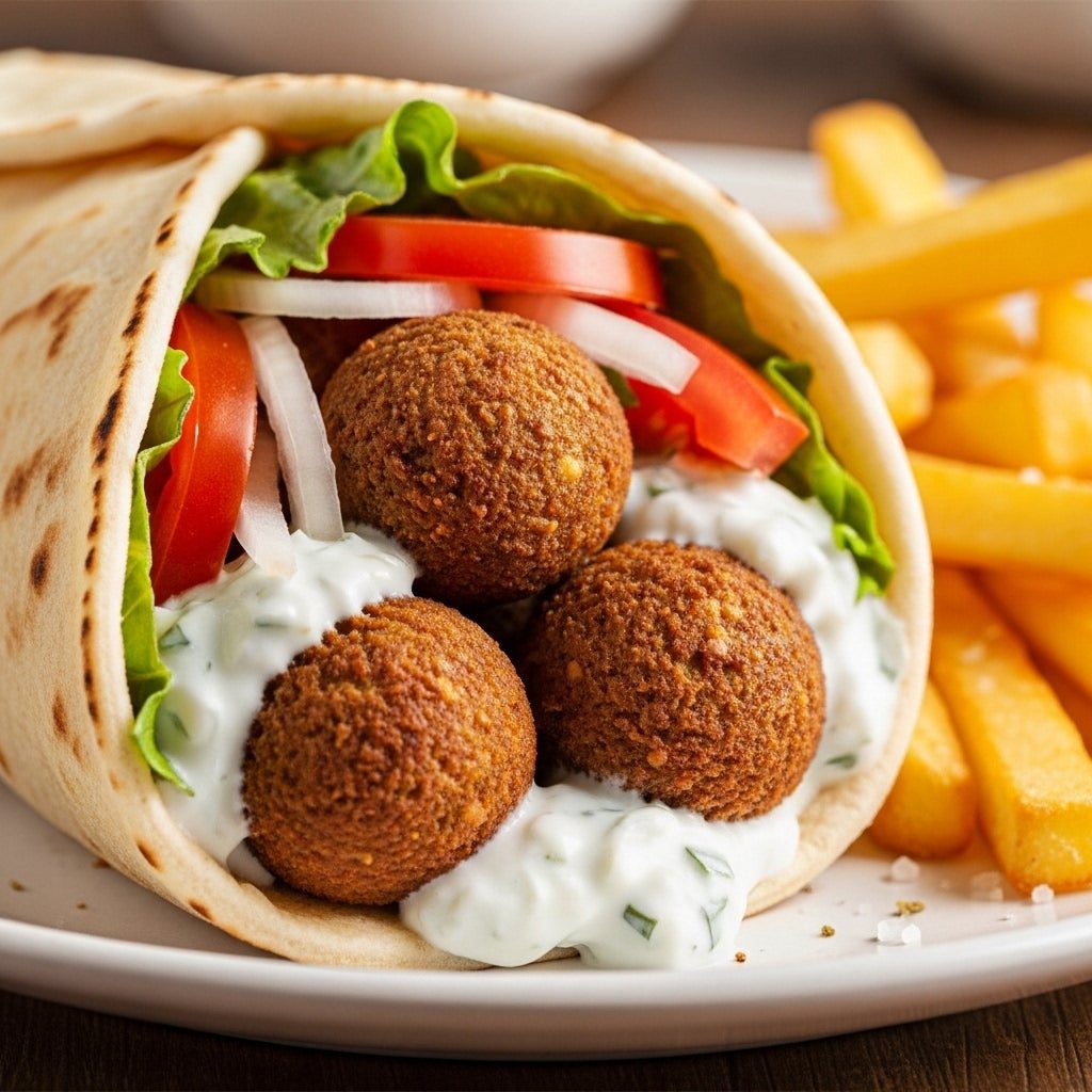 Mediterranean Falafel Wrap